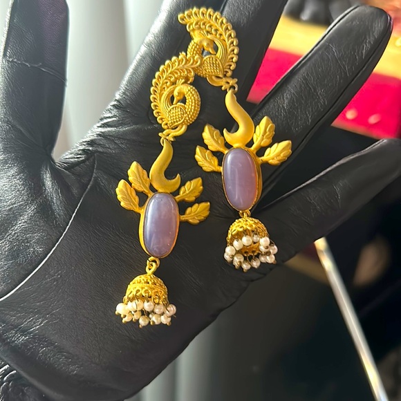 Indian Earrings Two Pairs Gorgeous - Picture 4 of 4